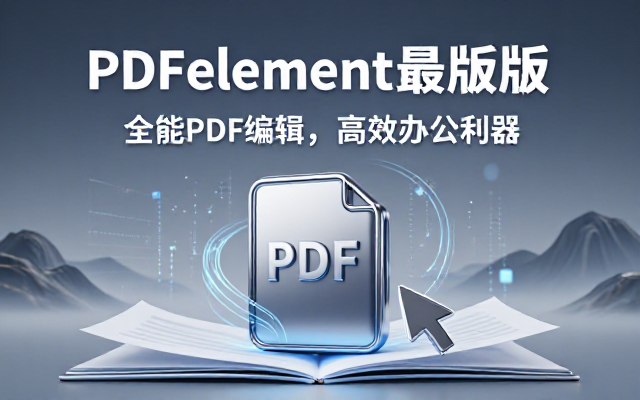 PDFelement多功能PDF编辑处理工具最新版本