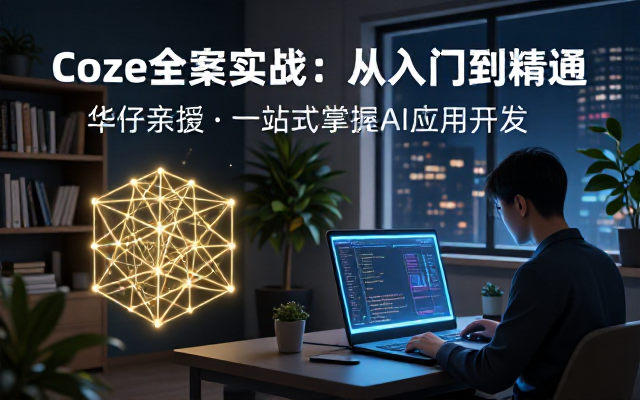 华仔Coze底层全案实操课程：从基础到高阶的完整实战教学