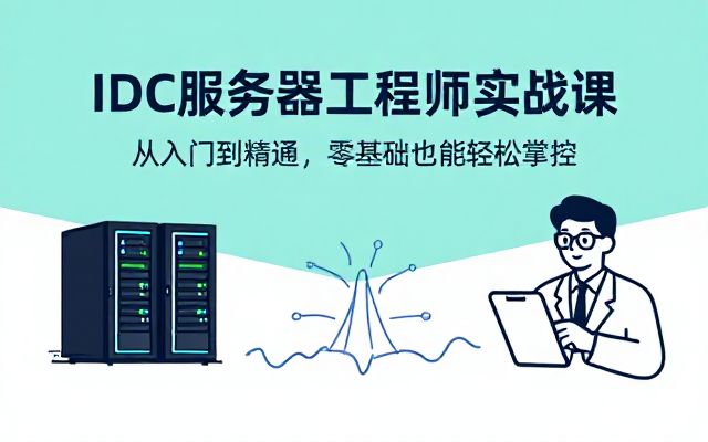 数据中心IDC服务器工程师从入门到精通实战课程
