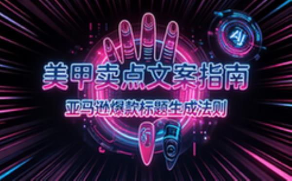 亚马逊美甲卖点文案标题生成指南