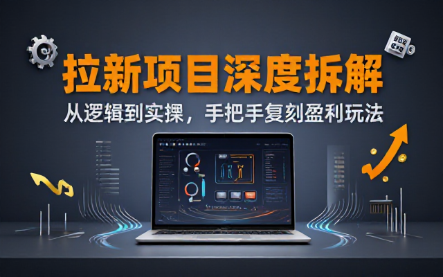 平台拉新项目拆解教程剖析网盘拉新逻辑新手复刻玩法赚取平台推广佣金