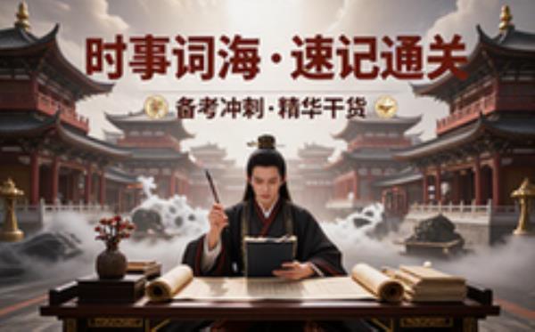 全网爆火的时事小短文高效积累 单词 完整版备考冲刺必备干货