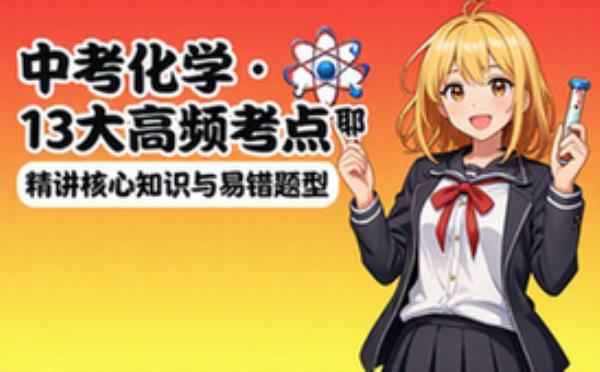 中考化学必考13大高频考点精讲覆盖核心知识与易错题型