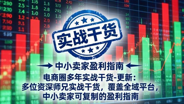 电商圈多年实战干货-更新2026：多位资深师兄实战干货_覆盖全域平台，中小卖家可复制的盈利指南