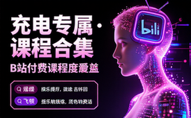 【B站】付费课程_充电专属超全合集