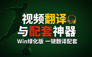 【Win】Videotrans_v2_60 绿化版（视频翻译与配音神器）