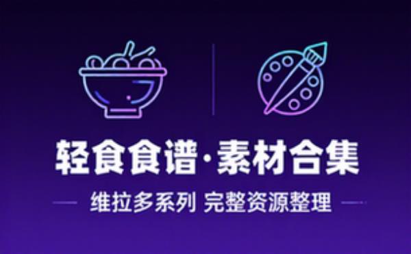维拉多轻食 食谱 设计创作素材资源合集 完整资源整理合集