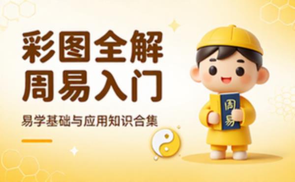 彩图全解周易入门读物 易学基础与应用知识合集