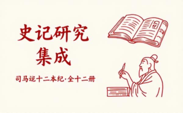 史记研究集成十二本纪套装 司马迁史记学术研究十二册