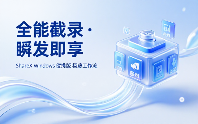 Windows版ShareXv21_0_0便携版分享