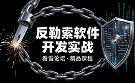 看雪论坛反勒索软件开发实战教学内容