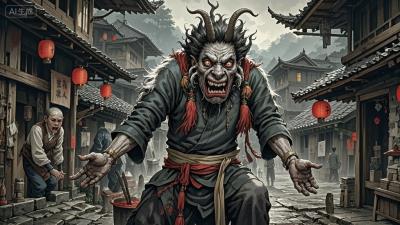 半夜拐角惊现白衣女人，家中诡异事件吓坏孩子