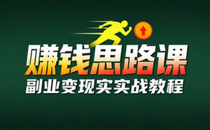 普通人的赚钱思路课 副业赚钱实战课程运营变现教程