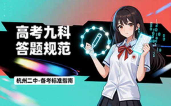 杭州二中高考九科答题规范，高考备考答题标准指南