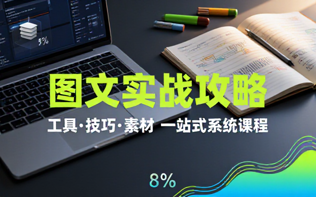 图文实战系统课程：工具使用技巧与素材采集方法全攻略