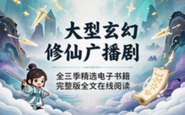 大型玄幻修仙广播剧全三季 精选电子书籍 完整版全文在线阅读