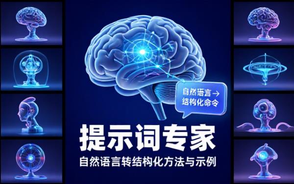 提示词专家：自然语言转结构化方法与示例