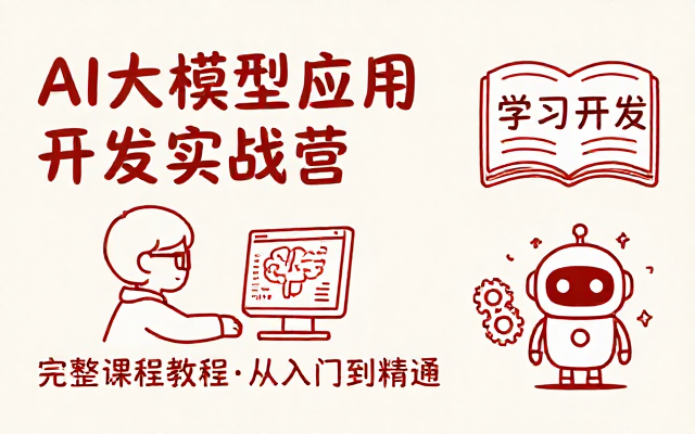 极客时间AI大模型应用开发实战营完整课程教程