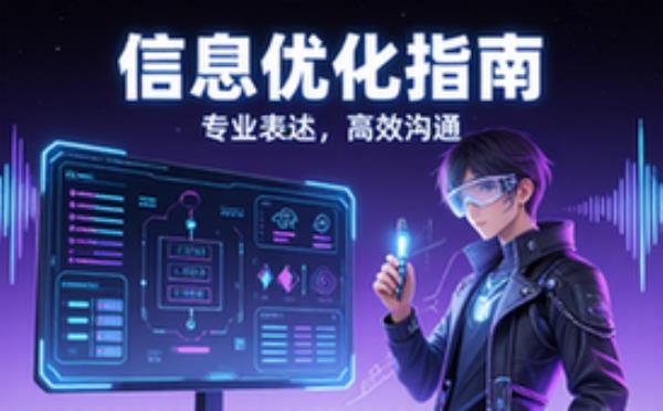 信息优化与专业表述指导
