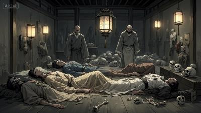 半夜水坑边传来哭声，孩子发烧说有人来抓她