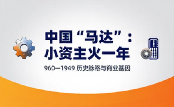 中国“马达” “小资本主义”一千年 ：960—1949