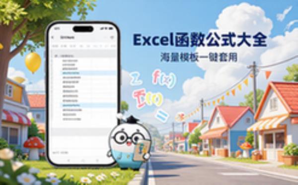 函数公式模板大全电子表格Excel