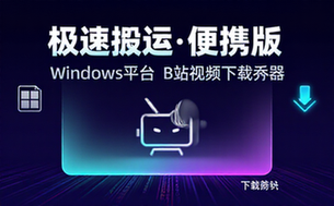 Windows极简Bilibili下载工具便携版分享