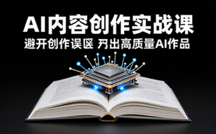 AI 内容创作实战课 避开创作误区产出高质量 AI 作品