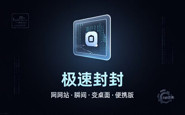 Windows下任意网站一键转PC桌面应用便携版