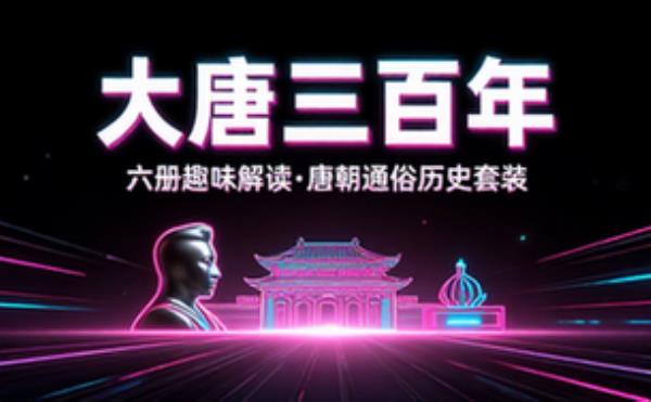 唐朝历史通俗读物 套装六册趣味解读大唐三百年兴衰