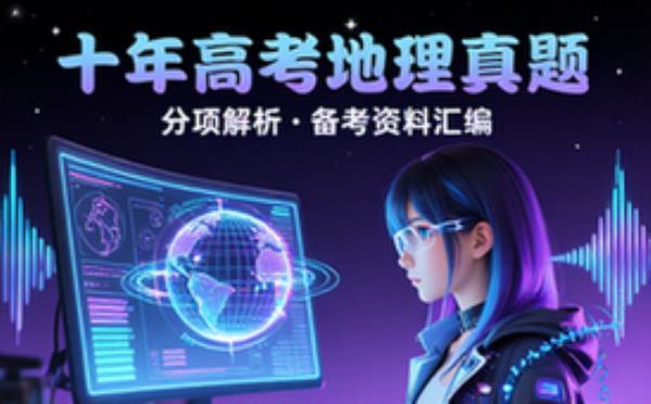 十年高考地理真题分项解析及备考学习资料汇编