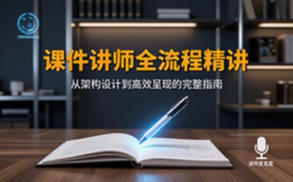 专属课件讲师讲解流程及要求说明
