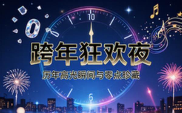 跨年晚会合集：历年精彩节目与倒计时瞬间收录