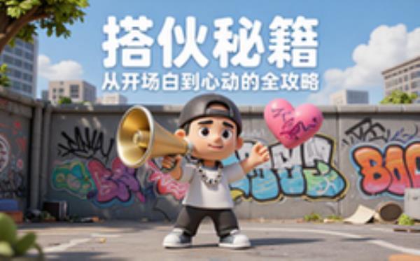 搭讪交往技巧实用指南 追求异性恋爱交友方法秘籍