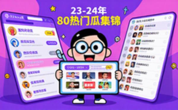 23-24年80热门瓜事件集锦盘点资料适用吃瓜人群