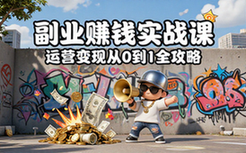 抖音胡说老王 付费课 副业赚钱实战课程运营变现教程