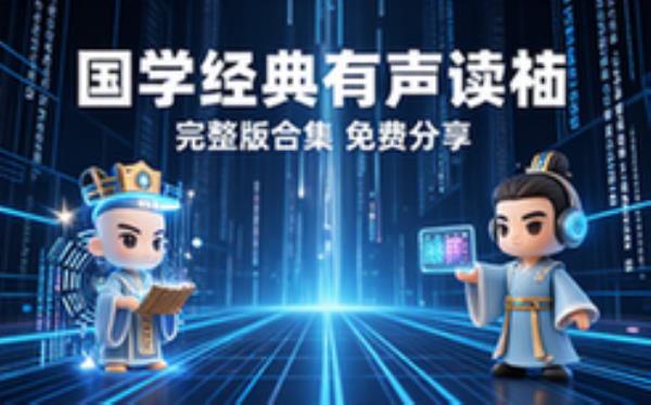 国学经典有声读物 音频素材资源 完整版合集免费分享