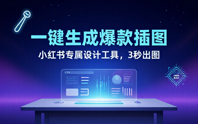 小红书插图生成器新媒体配图设计制作工具