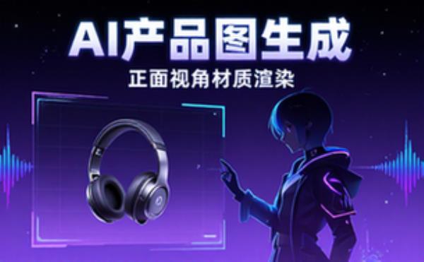 产品图片生成提示词正面视角材质
