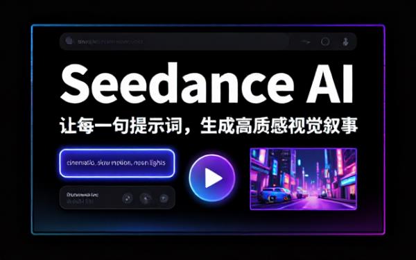 Seedance AI视频生成提示词的相关要求
