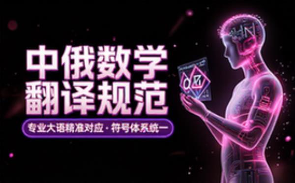 中俄数学专业翻译要求与规范