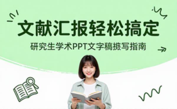 研究生学术文献课堂汇报PPT文字稿撰写