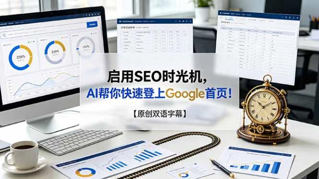 启用SEO时光机，AI帮你快速登上Google首页！【原创双语字幕】