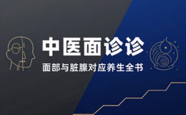 中医面诊知识读物 讲解面部与脏腑对应关系的养生书