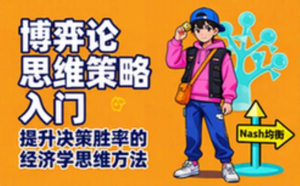 博弈论思维策略入门书 提升决策胜率的经济学思维方法