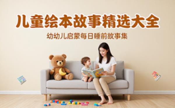 儿童绘本故事两千加精选大全 幼儿启蒙每日睡前故事集