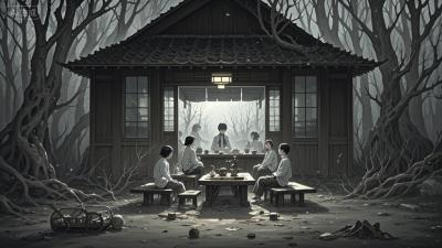 橙黄云涌夜半惊魂 火球穿屋诡异现身