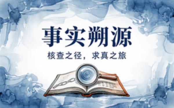 事实核查溯源流程