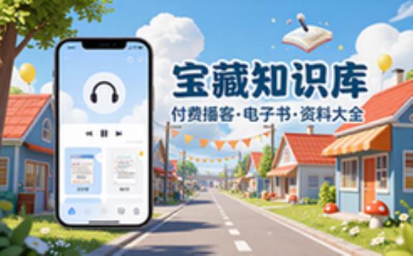 宝藏付费播客合集 电子书籍读物电子版资料大全