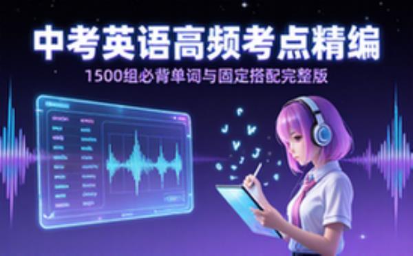中考英语必背单词与固定搭配1500组高频考点精编完整版